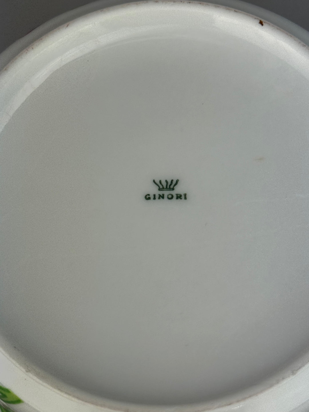 Set di 8 ciotoline Ginori in porcellana decoro floreale pisello odoroso