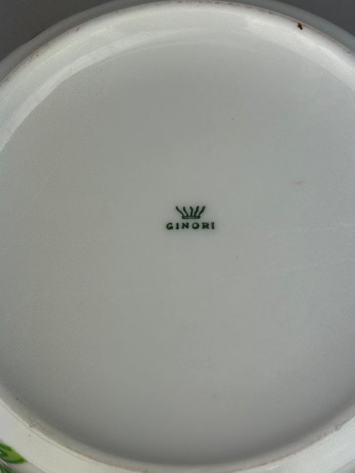 Set di 8 ciotoline Ginori in porcellana decoro floreale pisello odoroso