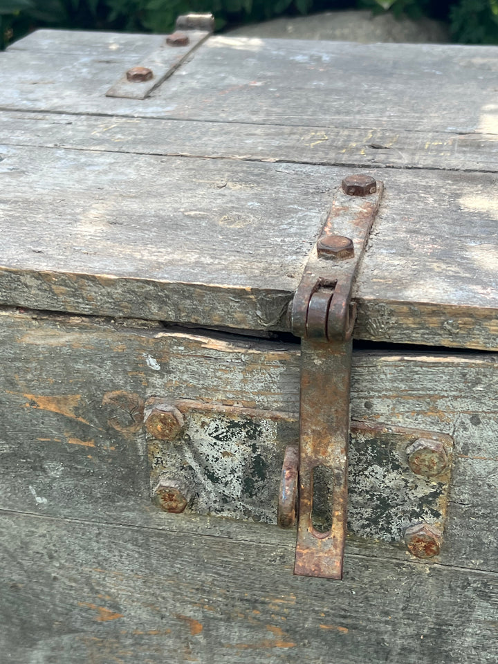 Baule Cassapanca legno vintage