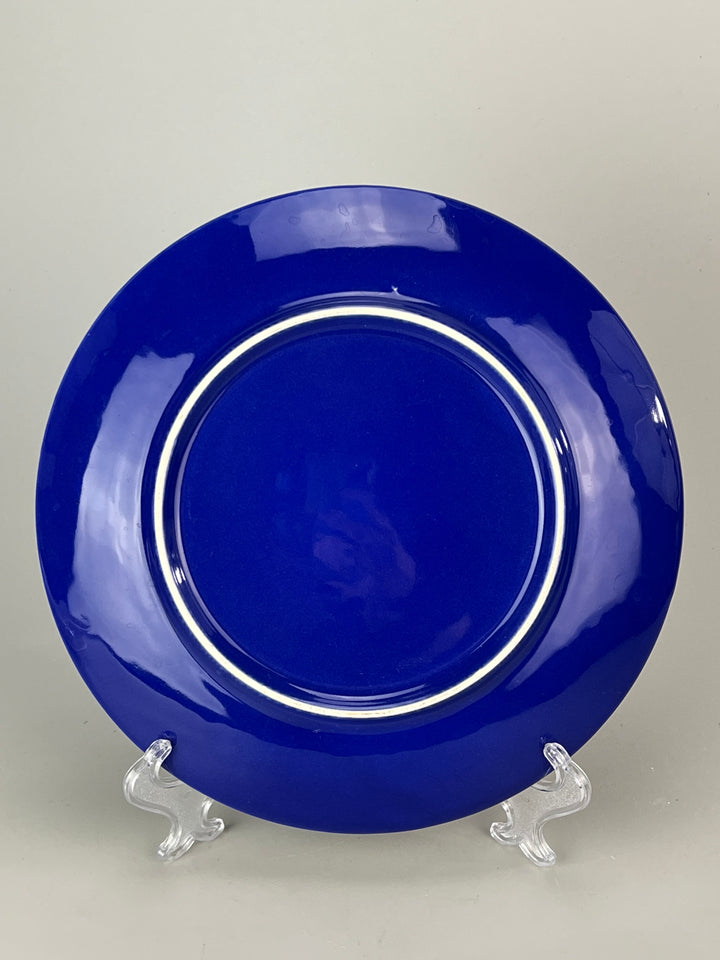 Servizio di Piatti per 8 Persone Ernestine Salerno – Decoro Floreale Blu