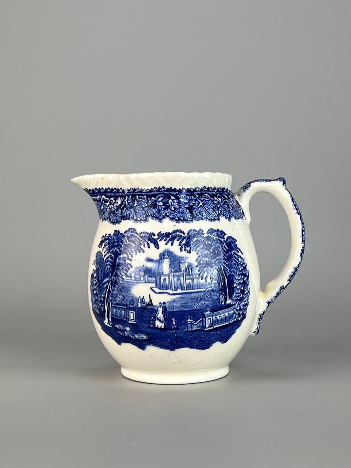 Lattiera ceramica Mason's decoro "Vista"