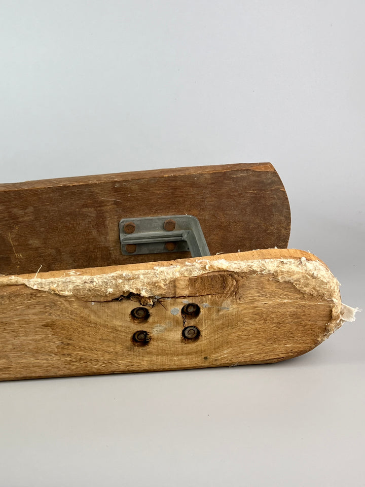 Antico Stiramaniche in legno vintage
