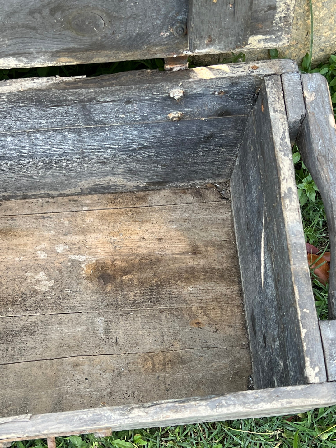 Baule Cassapanca legno vintage