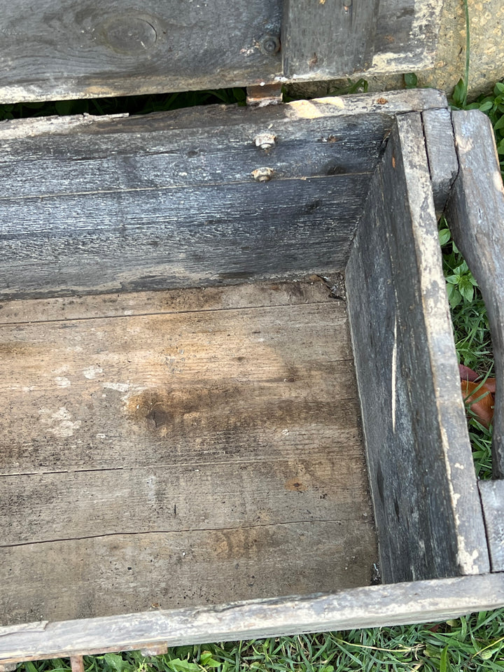 Baule Cassapanca legno vintage