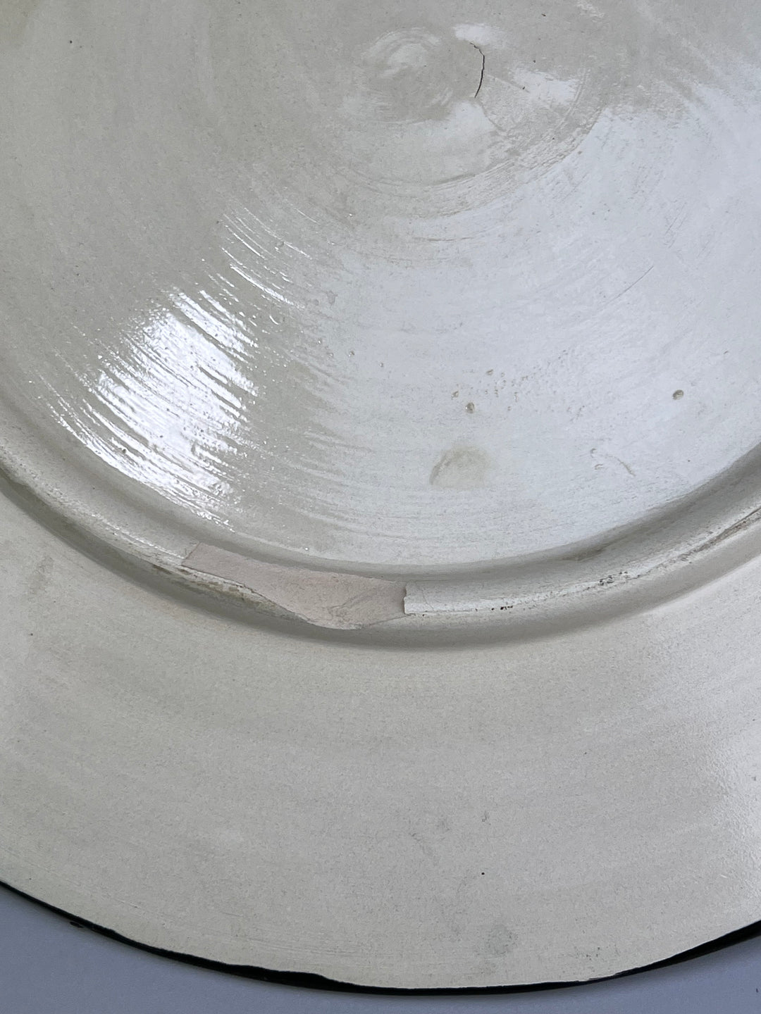 Piatto da parete in ceramica decorata stile marocchino Safi