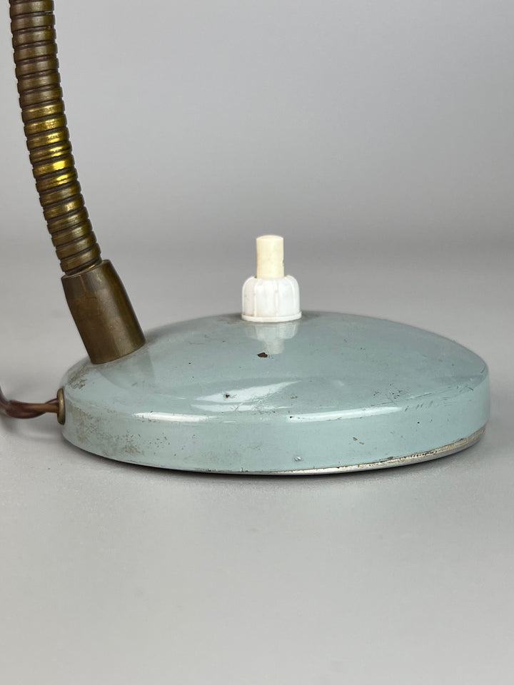 Piccola lampada da tavolo vintage metallo