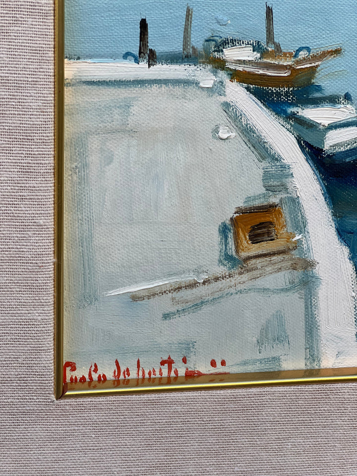 Quadro olio su tela Sebastiani Paolo