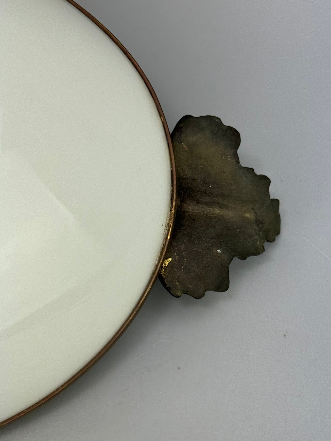 Svuotatasche vintage Limoges France in porcellana dipinta a mano