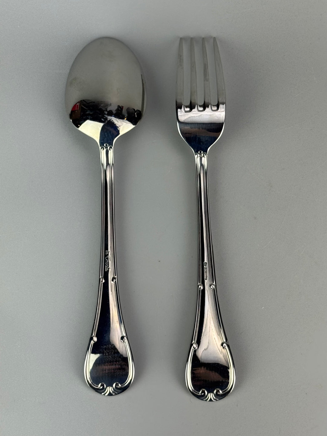 Servizio di posate vintage Linea Classica in acciaio per 12 persone