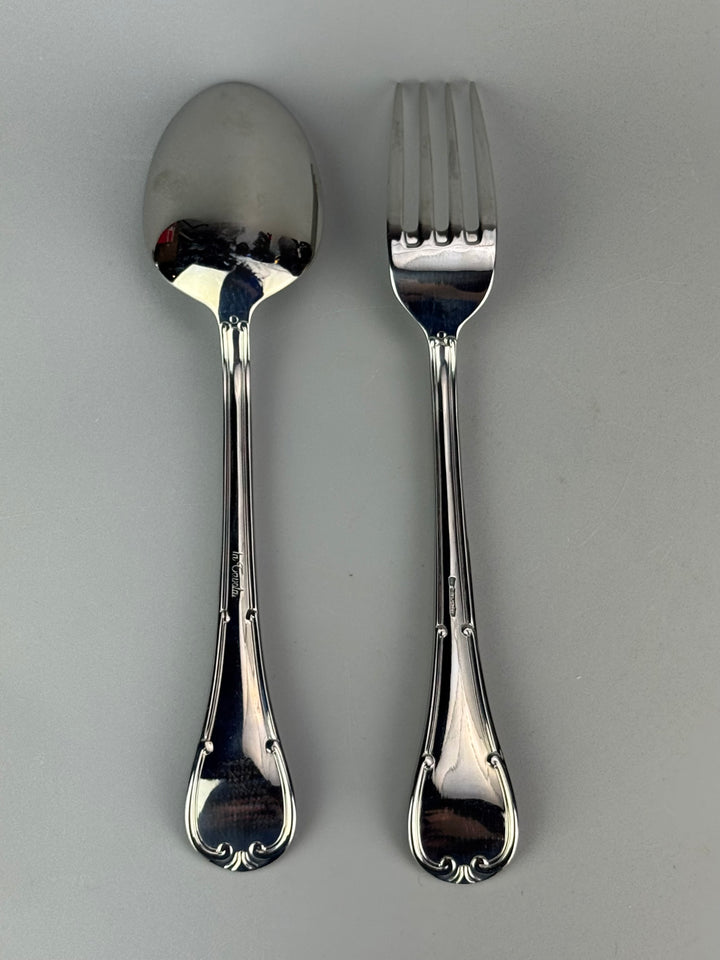 Servizio di posate vintage Linea Classica in acciaio per 12 persone