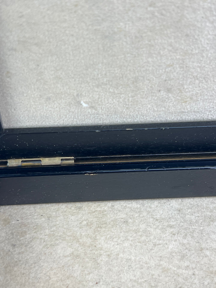 Scatola in legno radica con pannello in argento 999 e foglia oro EUROESSE