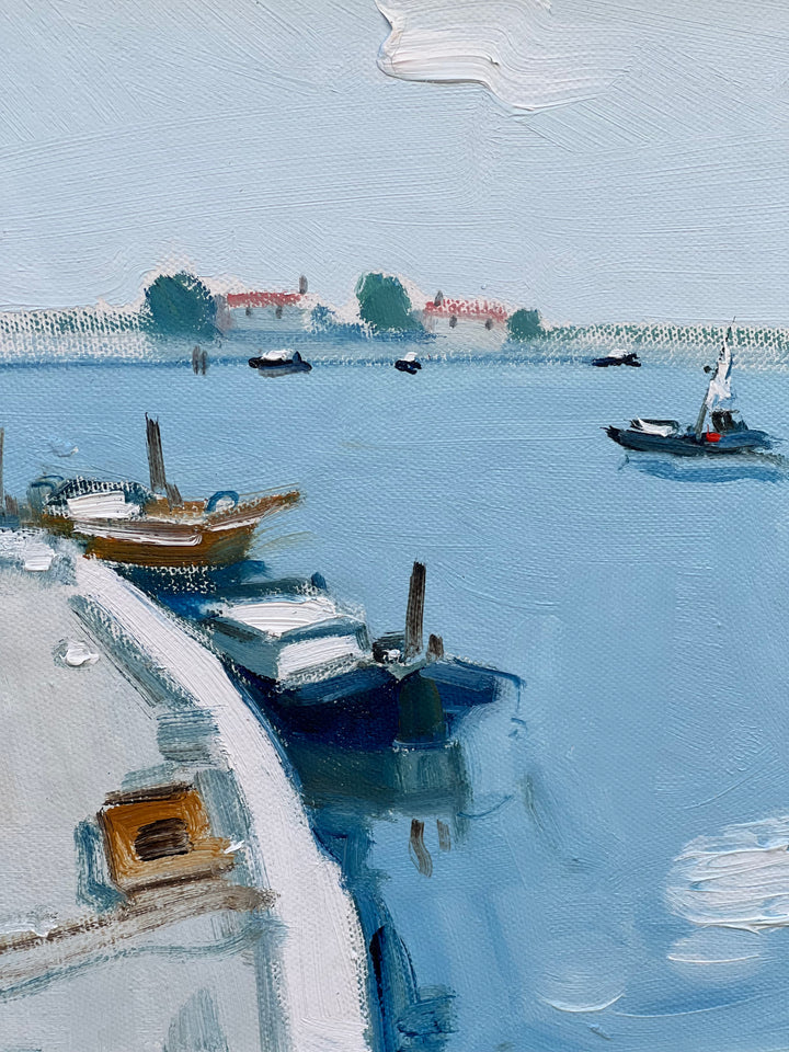 Quadro olio su tela Sebastiani Paolo