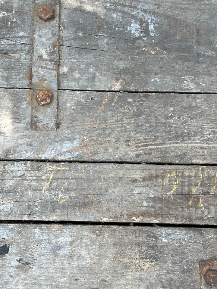 Baule Cassapanca legno vintage