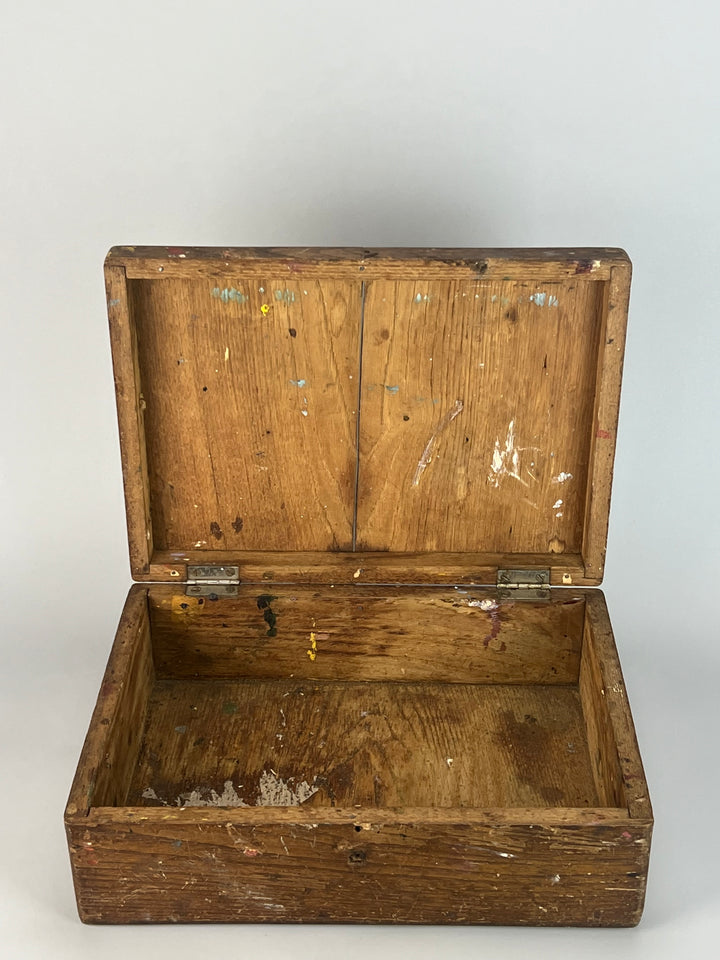 Scatola portaoggetti legno