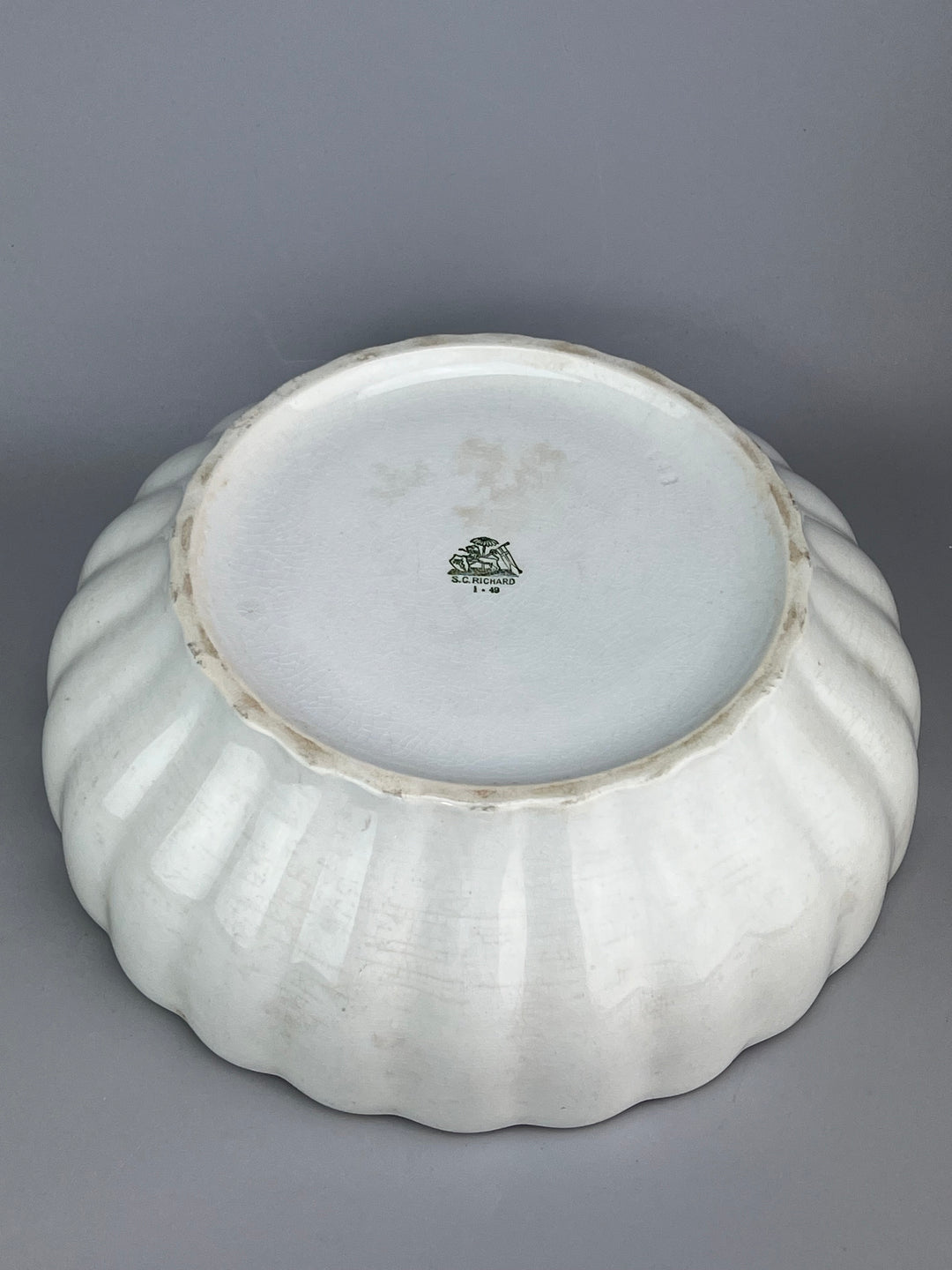 Ciotola in ceramica bianca SCR