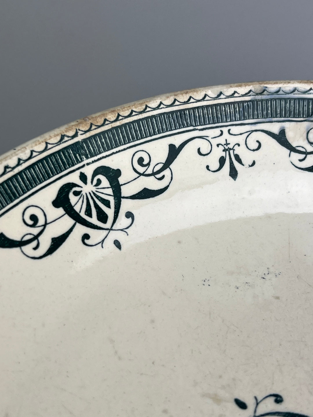 Alzata in ceramica “Amiral Déposé” Terre de Fer