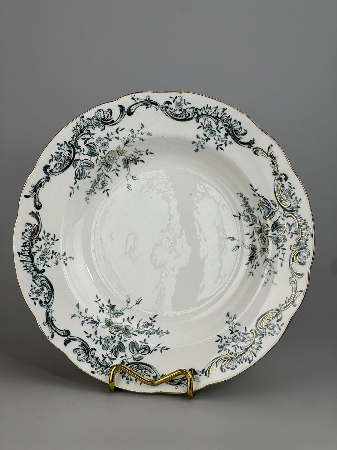 Piatto in ceramica Gustavsberg decoro Sophia vintage