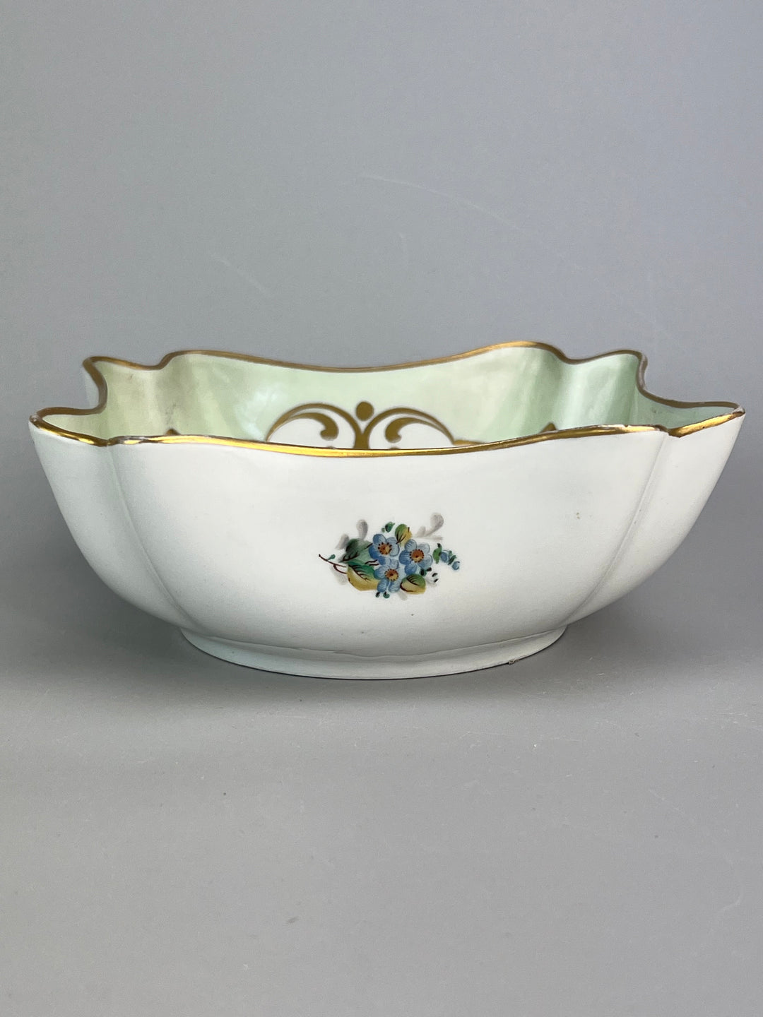 Svuotatasche in porcellana decorata stile Limoges, anni '50
