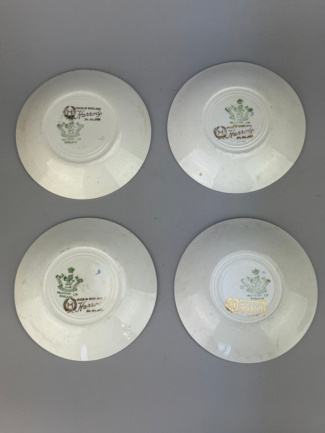 Servizio da tè 8 persone Harrods e Royal Staffordshire Wilkinson