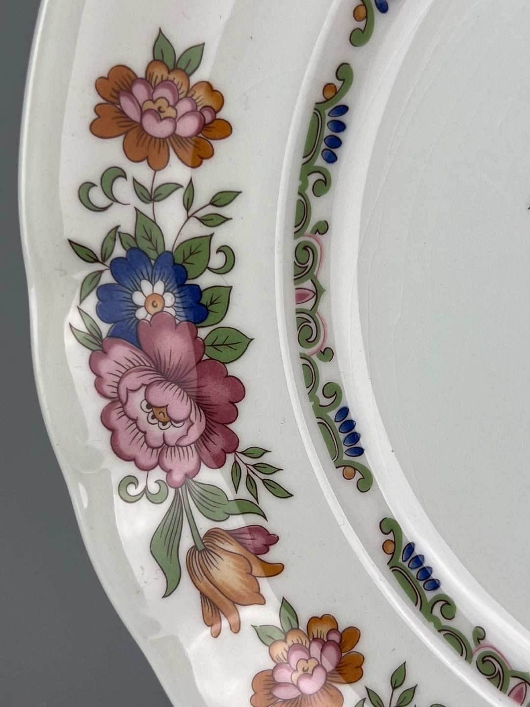 Set Macedonia Pontesa – Decoro "Rosaleda", 14 Pezzi in Porcellana Decorata