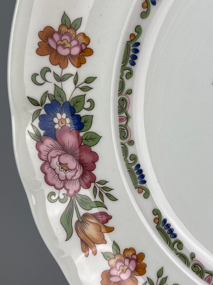 Set Macedonia Pontesa – Decoro "Rosaleda", 14 Pezzi in Porcellana Decorata