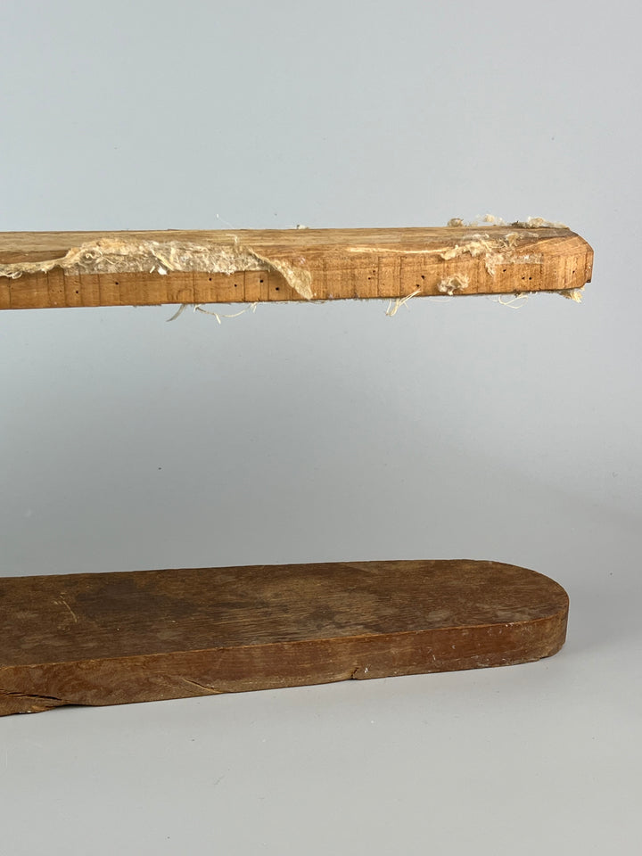 Antico Stiramaniche in legno vintage