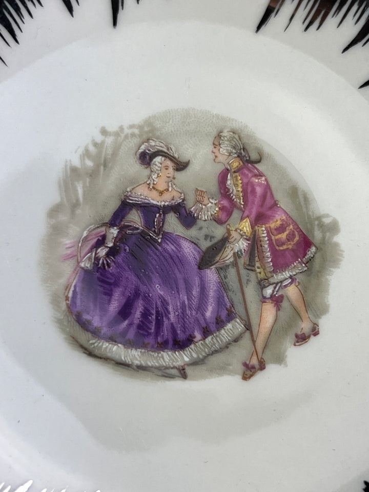 Servizio da caffè Bavaria da dodici persone decoro argentato