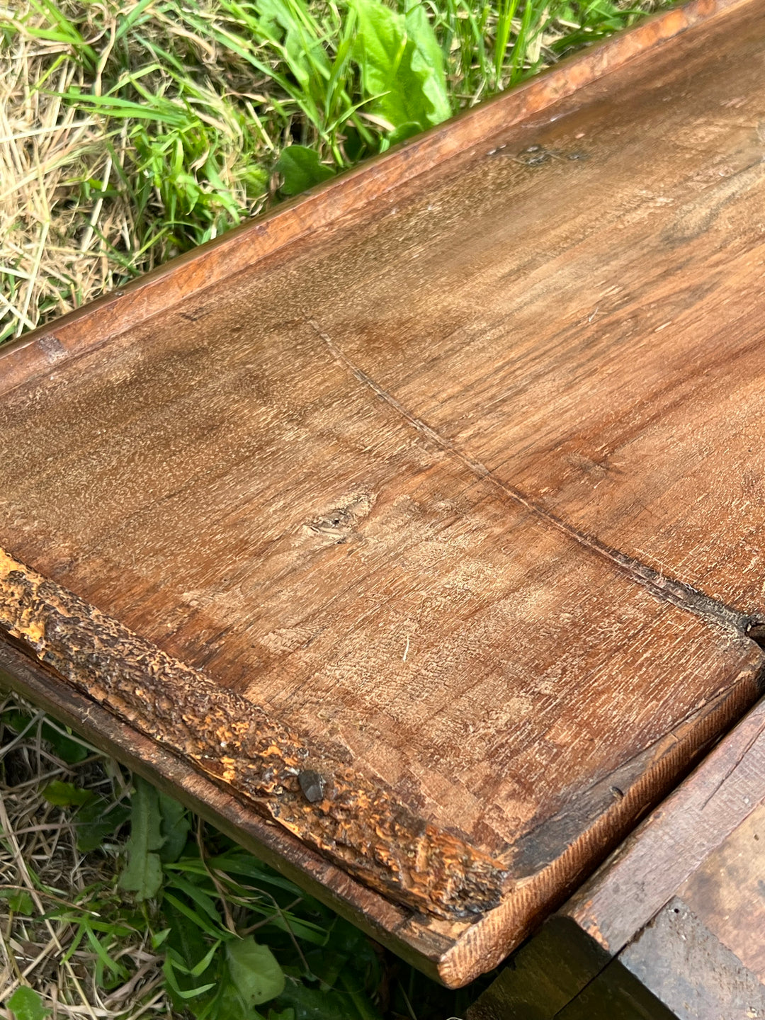 Cassapanca in Legno Massello – Antica, Epoca XX Secolo