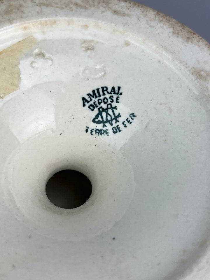 Alzata in ceramica “Amiral Déposé” Terre de Fer