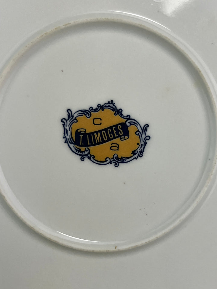 Piattino in porcellana Limoges Depos