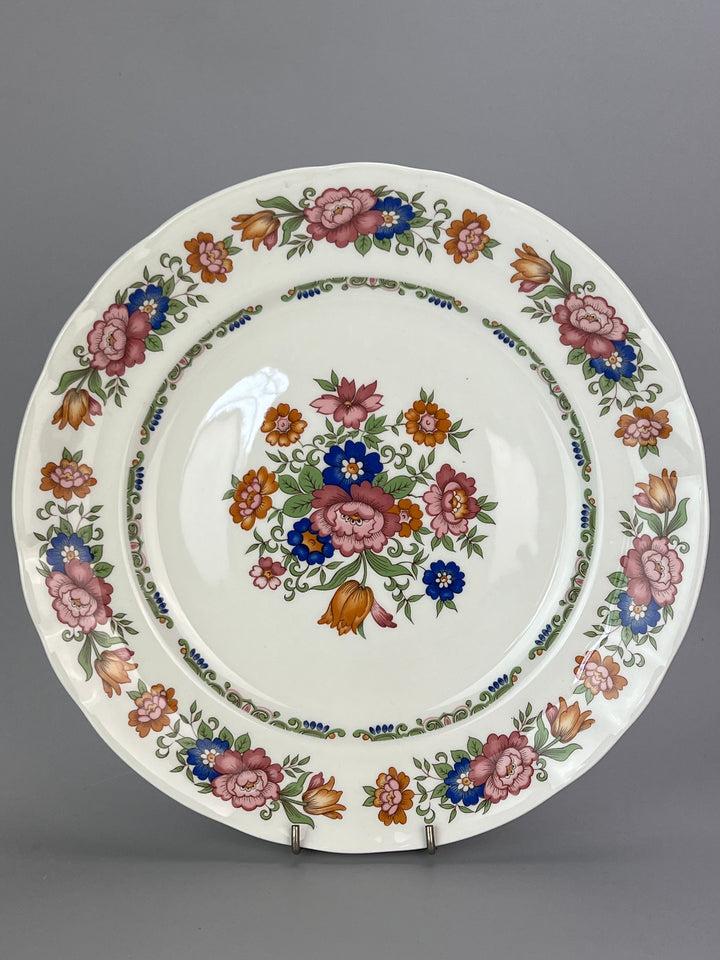 Set Macedonia Pontesa – Decoro "Rosaleda", 14 Pezzi in Porcellana Decorata
