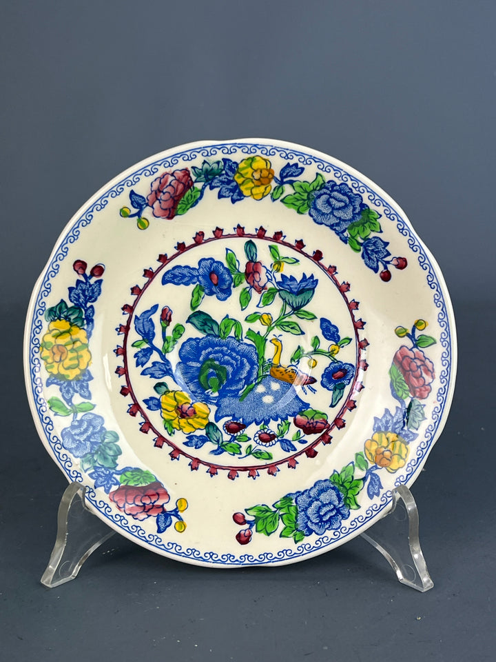 Piattino ceramica Mason’s decoro regency