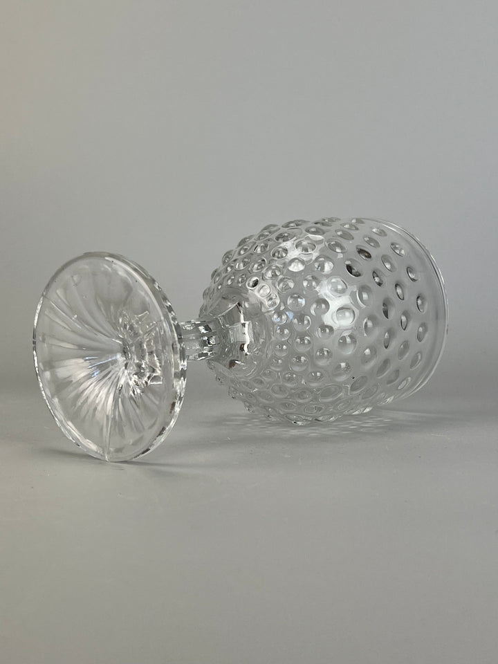 Set calici vetro "bolle"