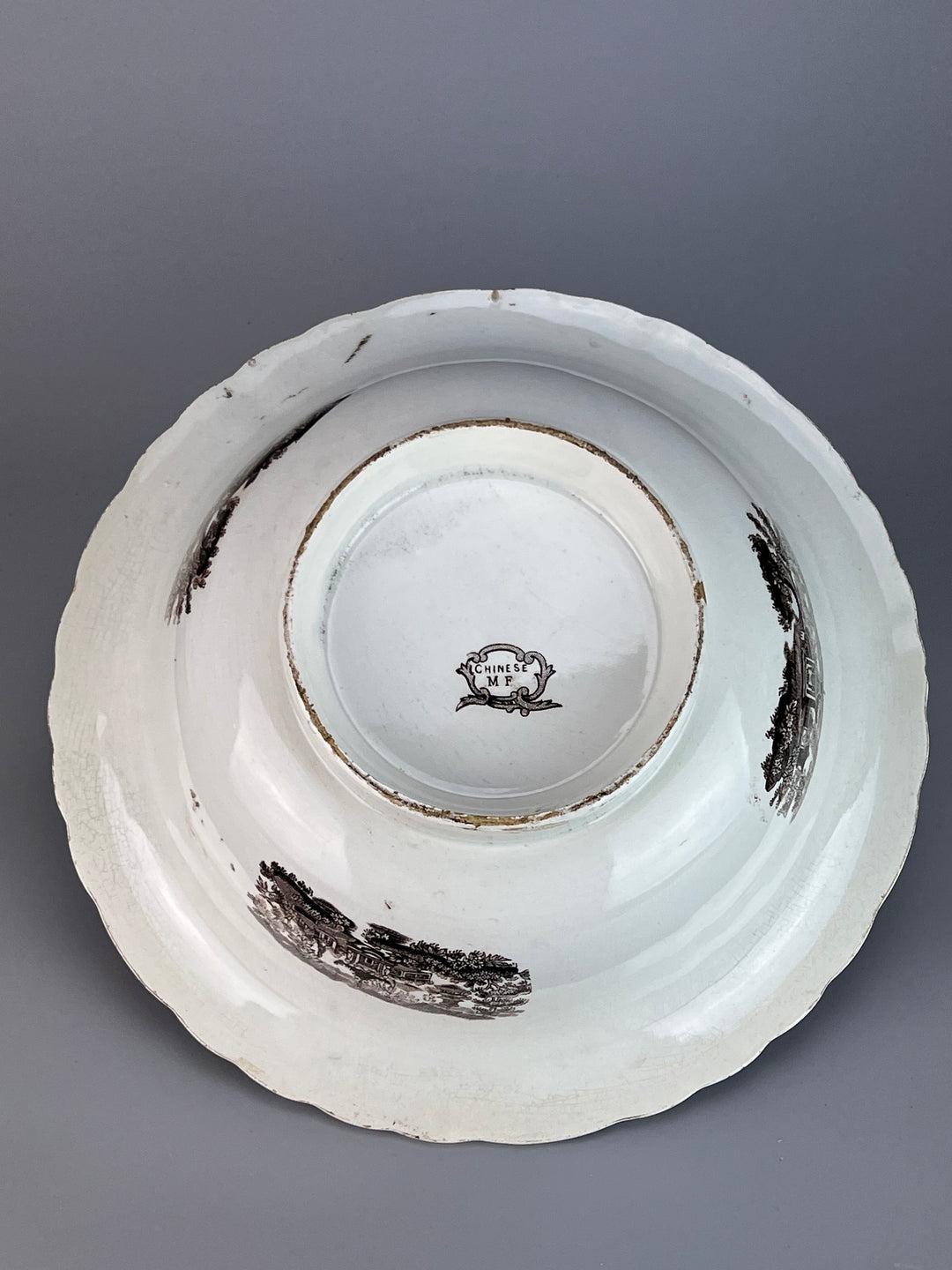Vecchio Catino ceramica inglese