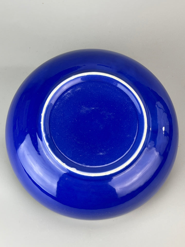 Servizio di Piatti per 8 Persone Ernestine Salerno – Decoro Floreale Blu
