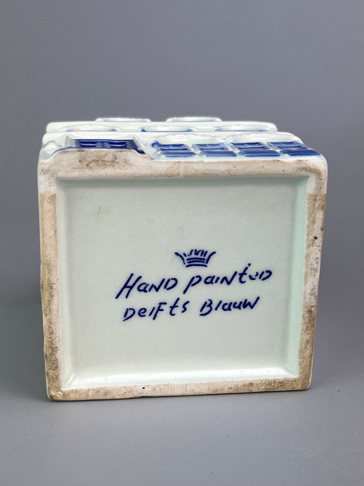 Zuccheriera Delfts Blauw ceramica dipinta a mano
