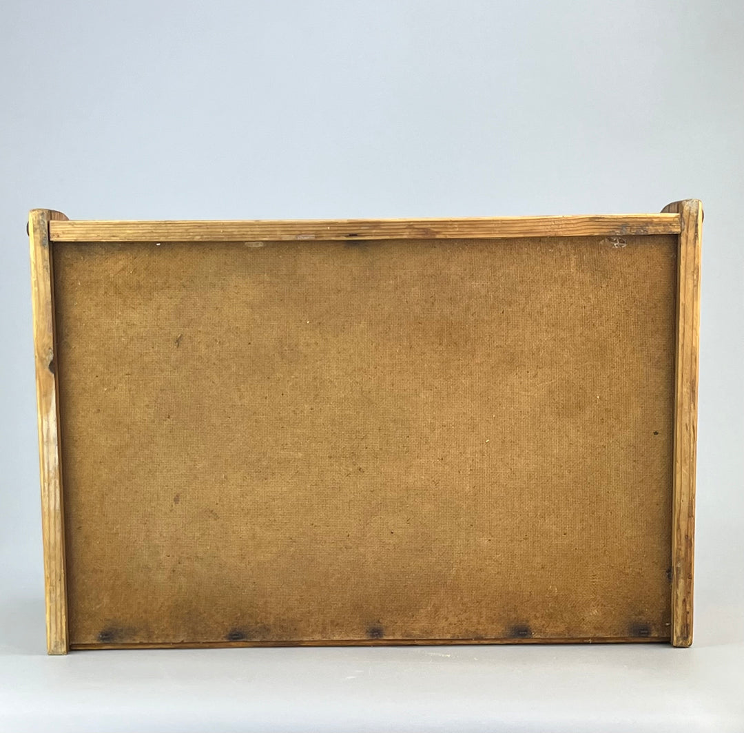 Portapane vintage in legno
