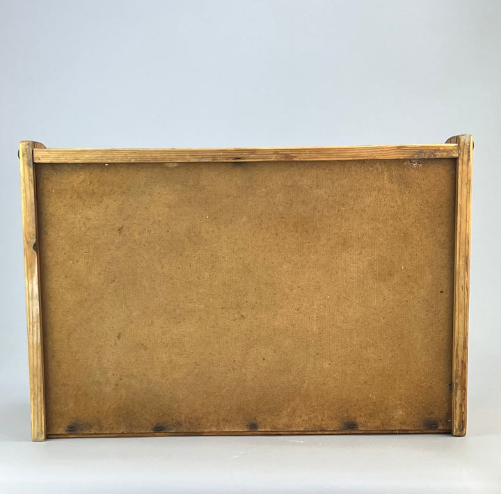 Portapane vintage in legno