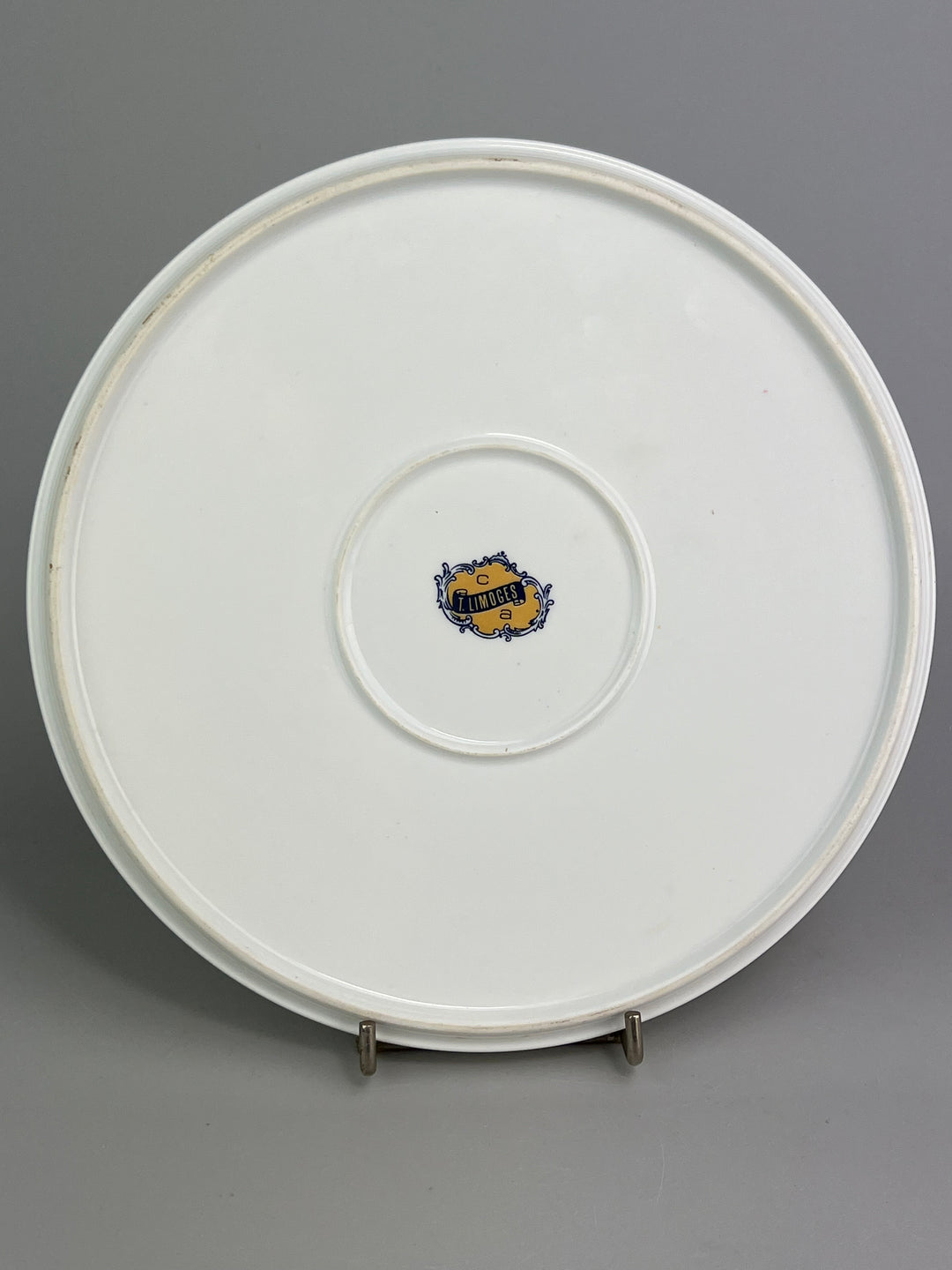 Piattino in porcellana Limoges Depos