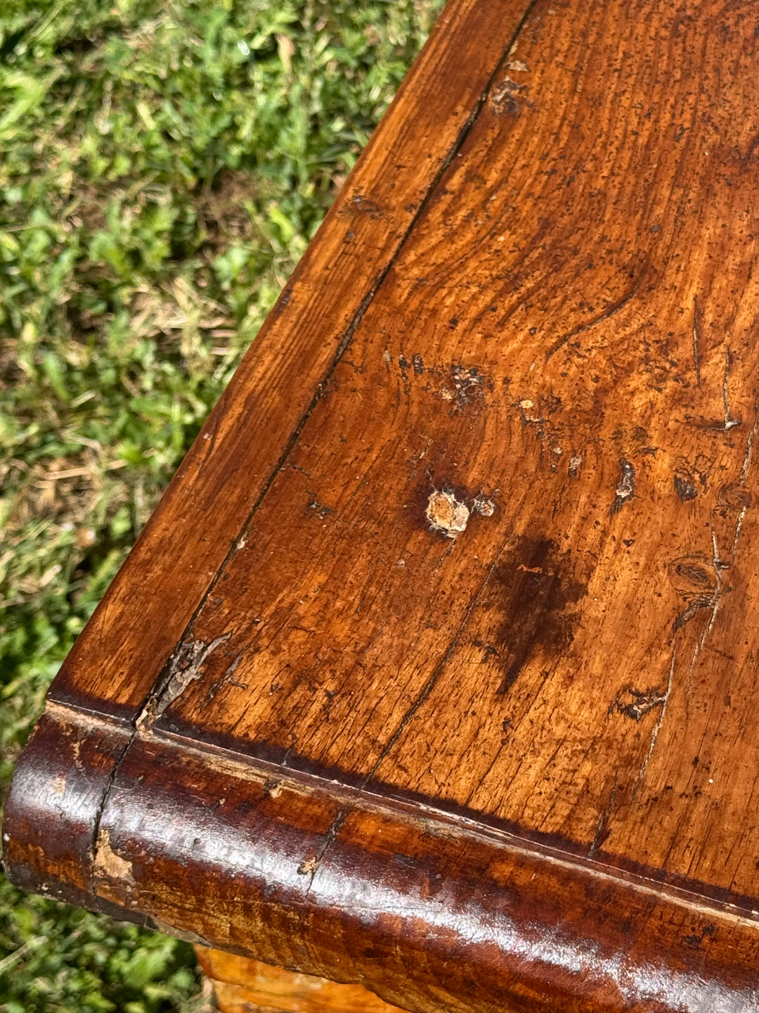 Panche rustiche in legno massello vintage