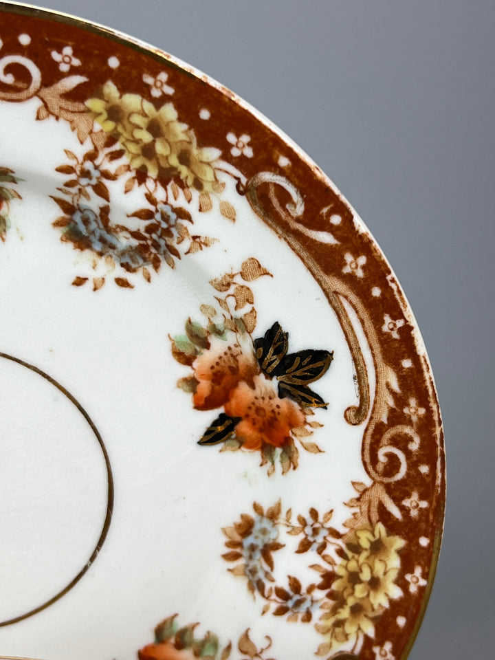 Trio tazza da tè in porcellana inglese