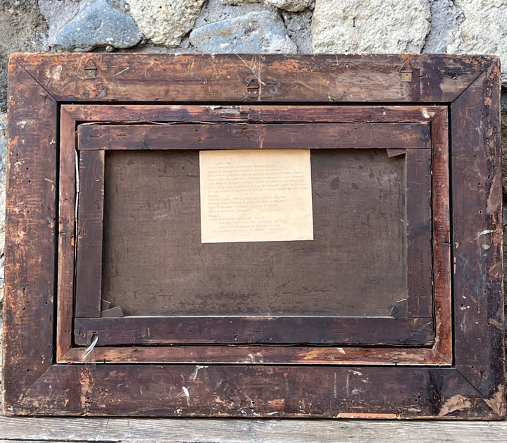 Quadro dipinto ad olio James Peel