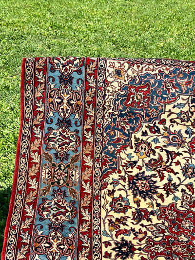 Tappeto persiano Esfahan 218x140 cm