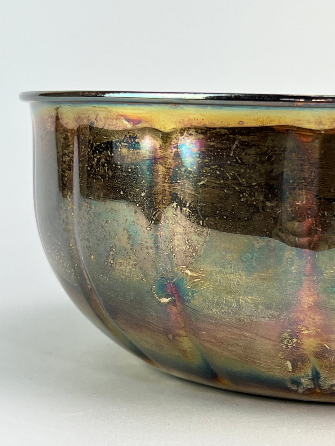 Centrotavola vintage in silverplate, Ciotola con coperchio e piatto coordinato