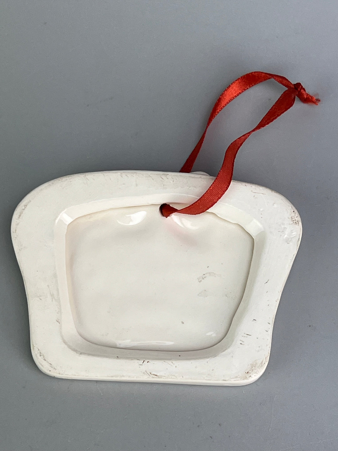 Coppia di targhette vintage in porcellana "Donna" e "Uomo"