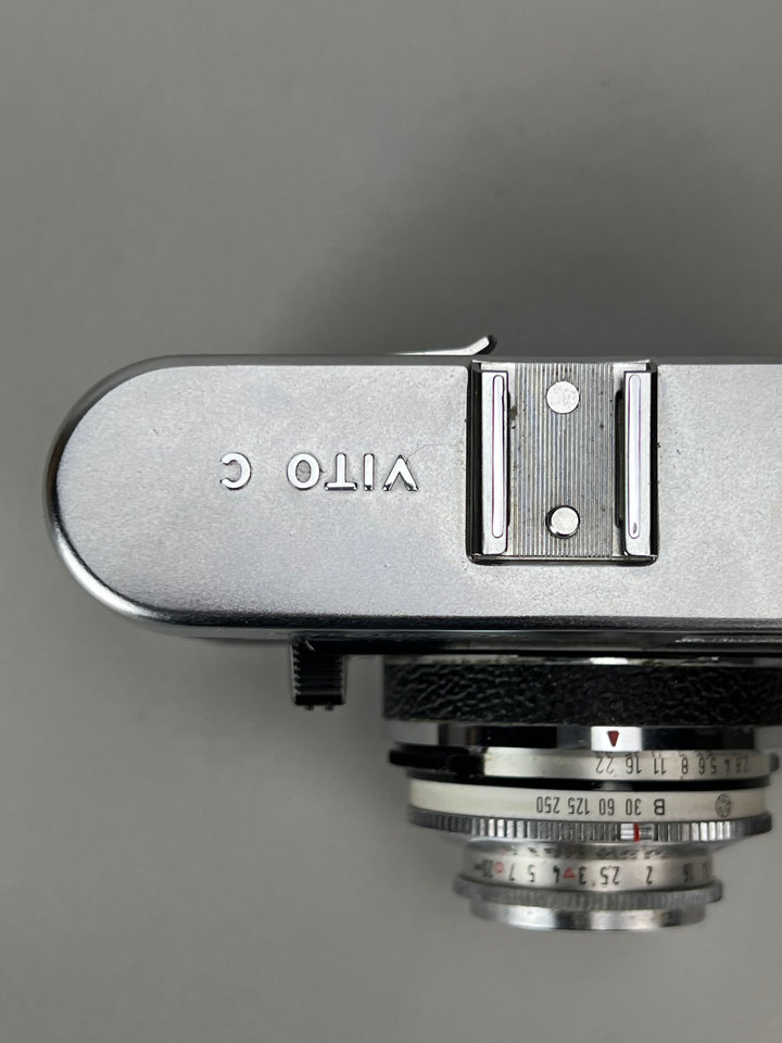 Macchina fotografica Voigtländer Vito C con custodia