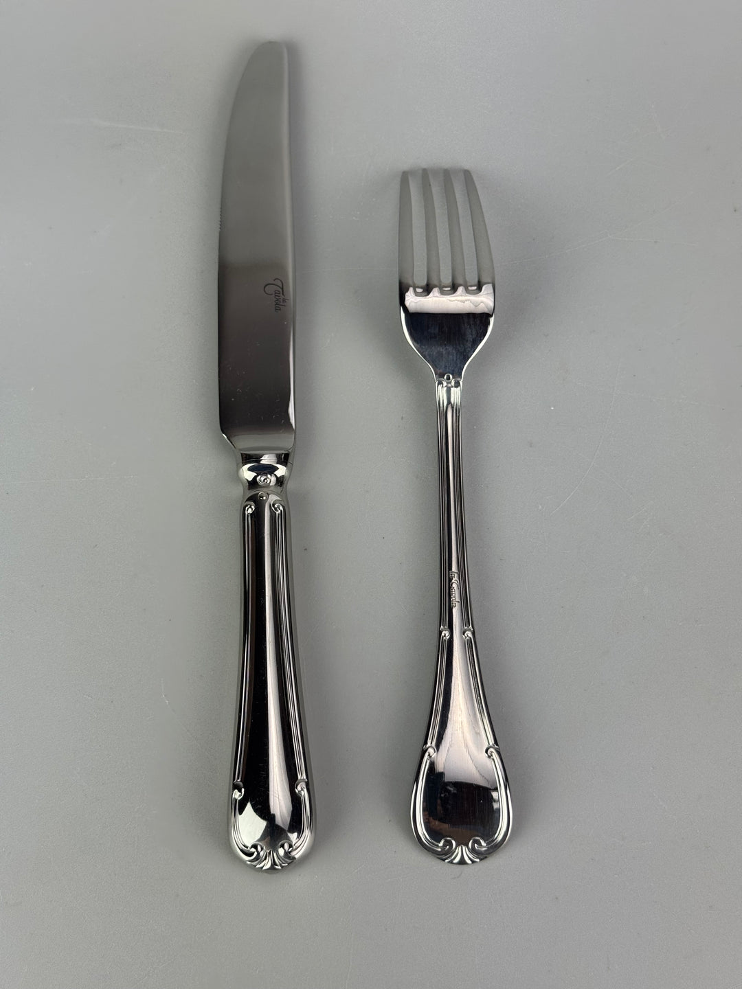 Servizio di posate vintage Linea Classica in acciaio per 12 persone