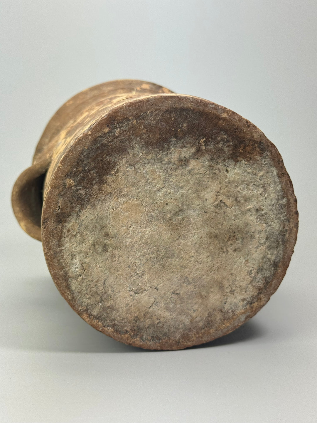 Vaso Antico in terracotta con manici Ceramica Popolare Rustica