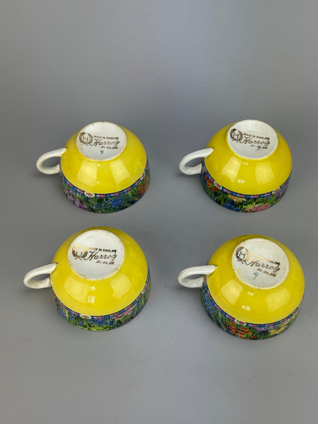 Servizio da tè 8 persone Harrods e Royal Staffordshire Wilkinson
