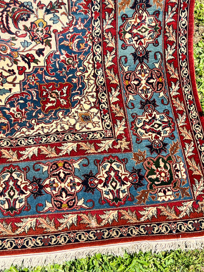 Tappeto persiano Esfahan 218x140 cm